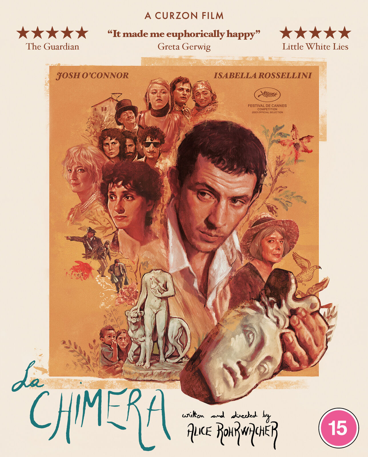 La Chimera (Blu-ray) Alba Rohrwacher Isabella Rossellini Josh O'Connor