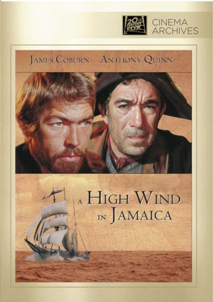 Alta Wind IN Jamaica DVD (1965) Giacomo Coburn Anthony Quinn Alexander