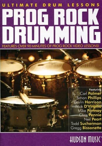 Ultimate Drum Lessons: Prog Rock Drumming (DVD) Gavin Harrison Nick D'Virgilio