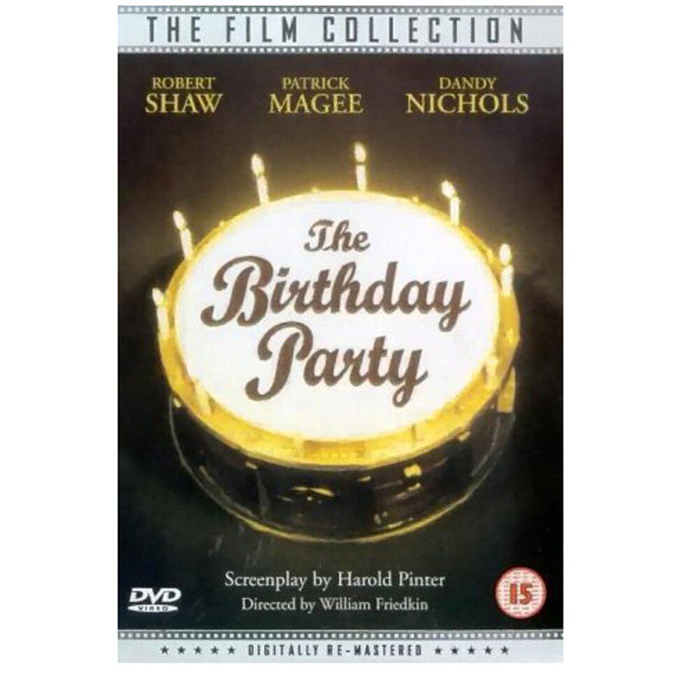 The Birthday Party (DVD) Robert Shaw Patrick Magee Dandy Nichols Sidney Tafler