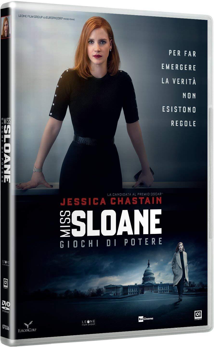 Miss Sloane - Giochi Di Potere (DVD) Jessica Chastain Mark Strong John Lithgow