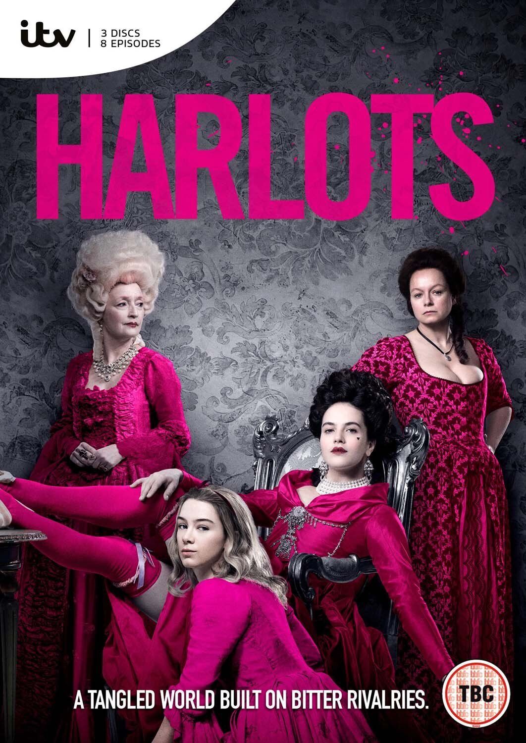 Harlots (DVD) Jessica Brown Findlay Lesley Manville Samantha Morton Eloise Smyth