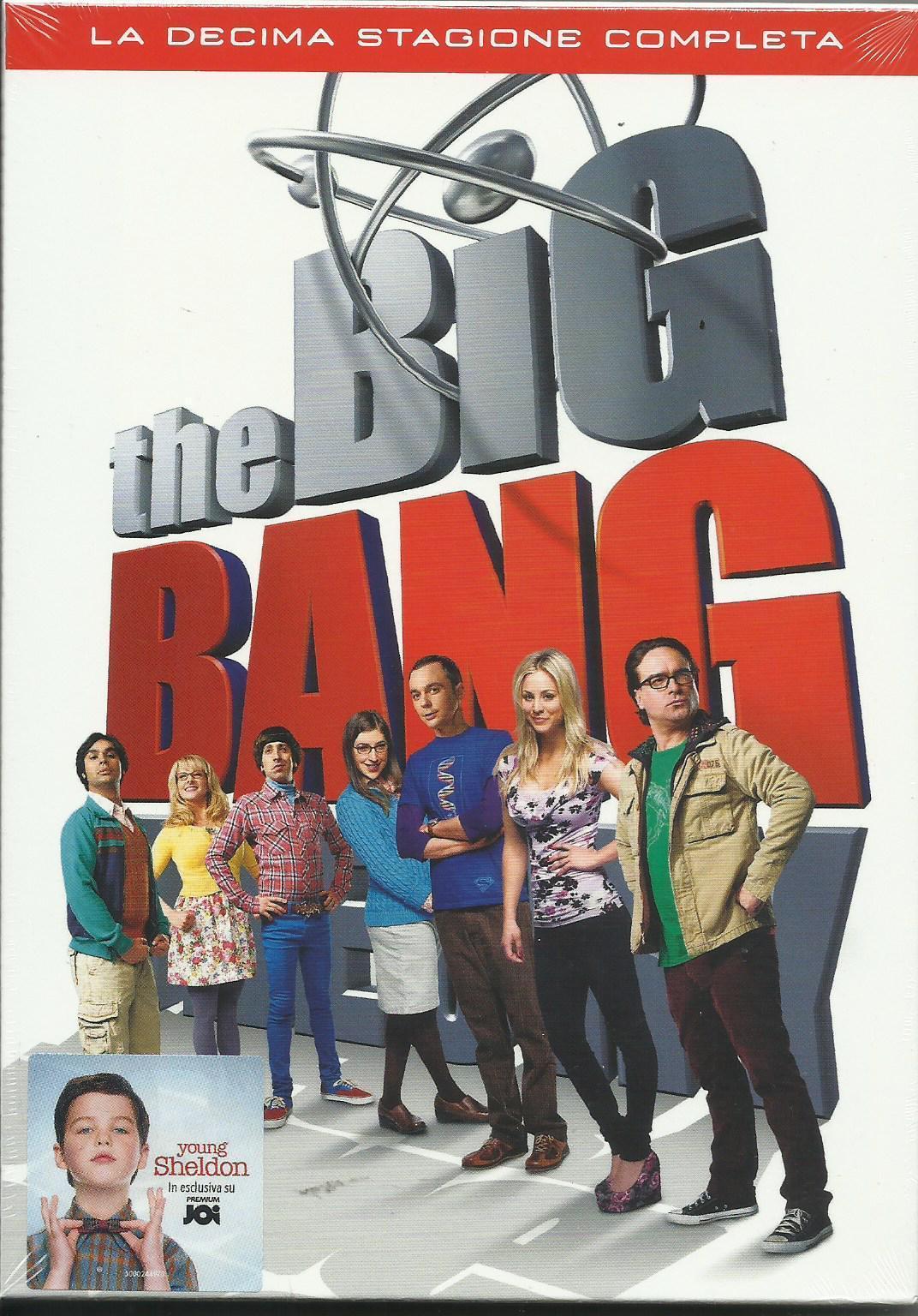 THE BIG BAND THEORY . Stagione 10 (2017) 3 DVD NUOVO