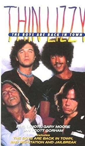 Thin Lizzy – The Boys Are Back In Town - VHS,PAL,SEALED,SIGILLATA
