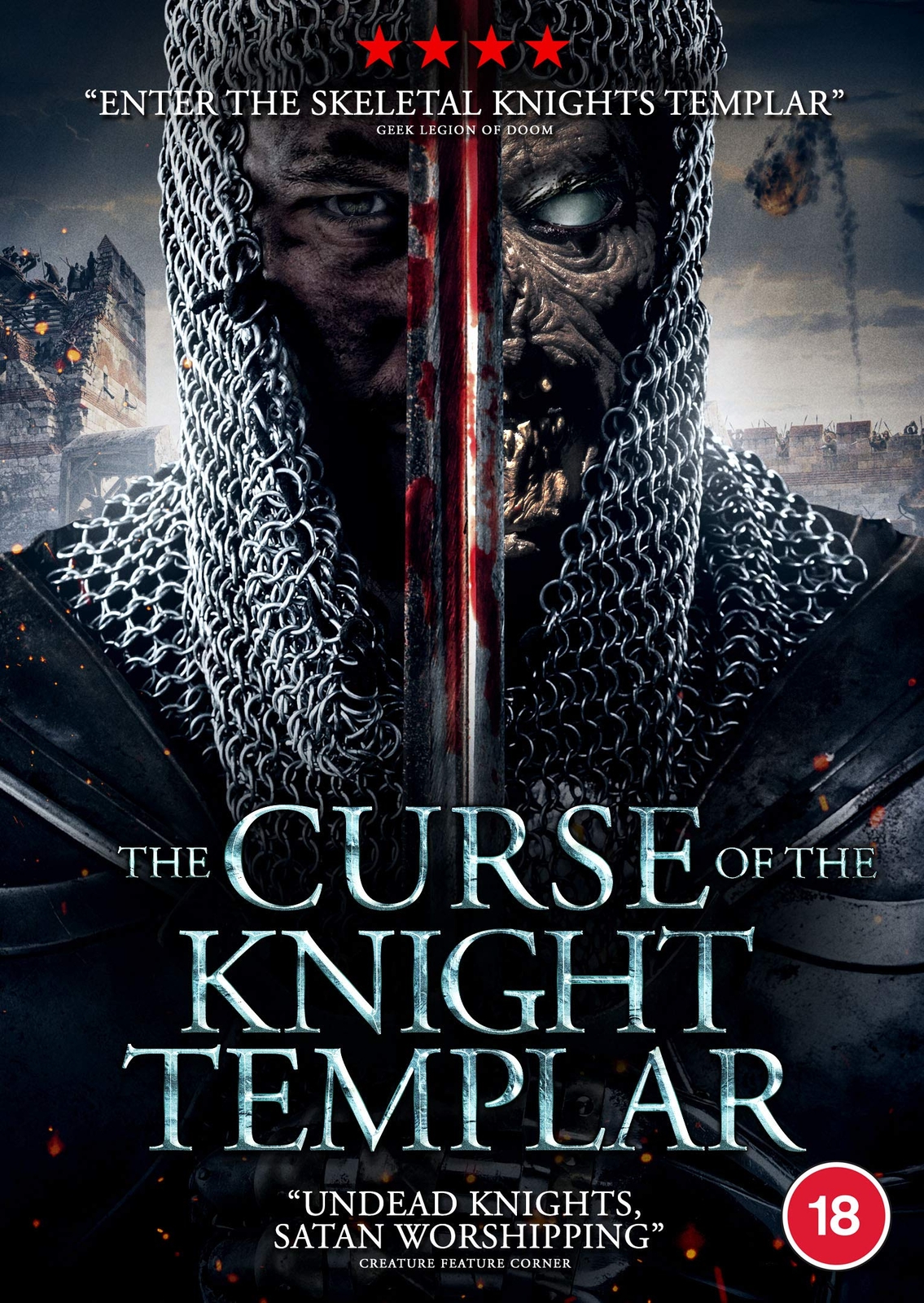 The Curse of The Knight Templar (DVD) Aaron Stielstra Alice Zanini