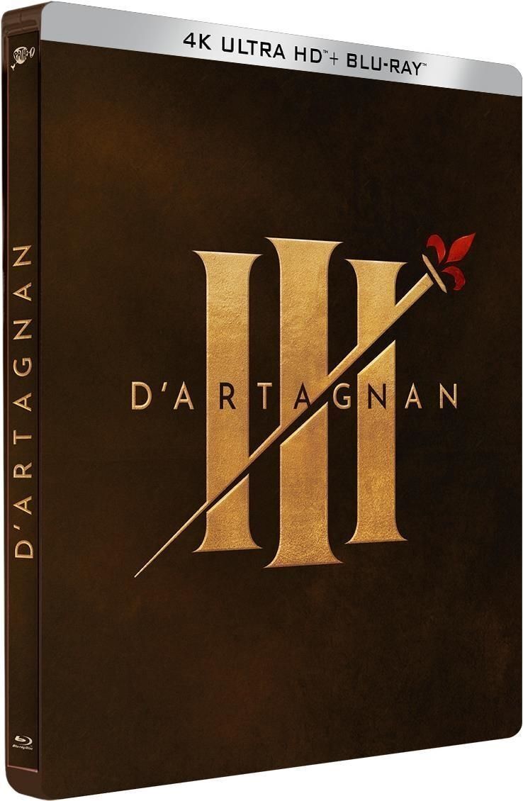 Blu-Ray 4K Uhd Tre Moschettieri - D'Artagnan (Steelbook) (4K Ultra Hd+Blu-Ray)