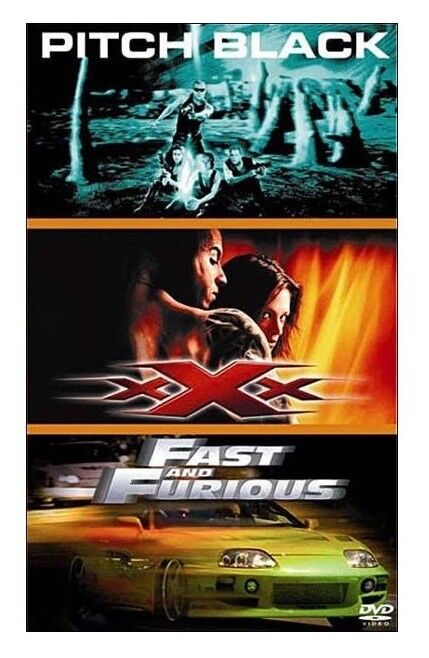 Cofanetto 3 DVD Film Occasione ~ Pitch Bianco ~ Xxx ~ Fast And Furious