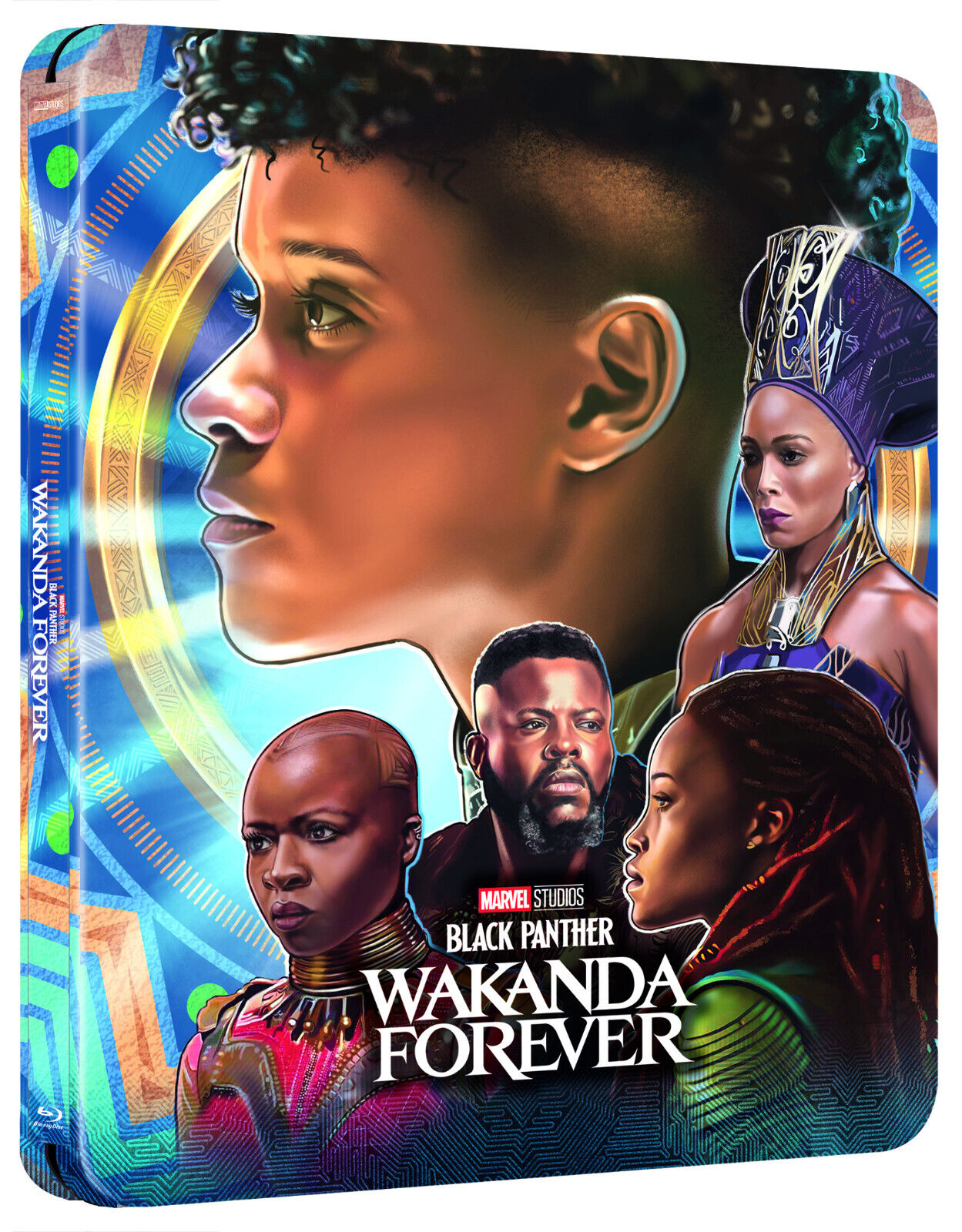 Black Panther - Wakanda Forever - Steelbook Wakanda (4K Ultra HD + Blu-Ray Disc