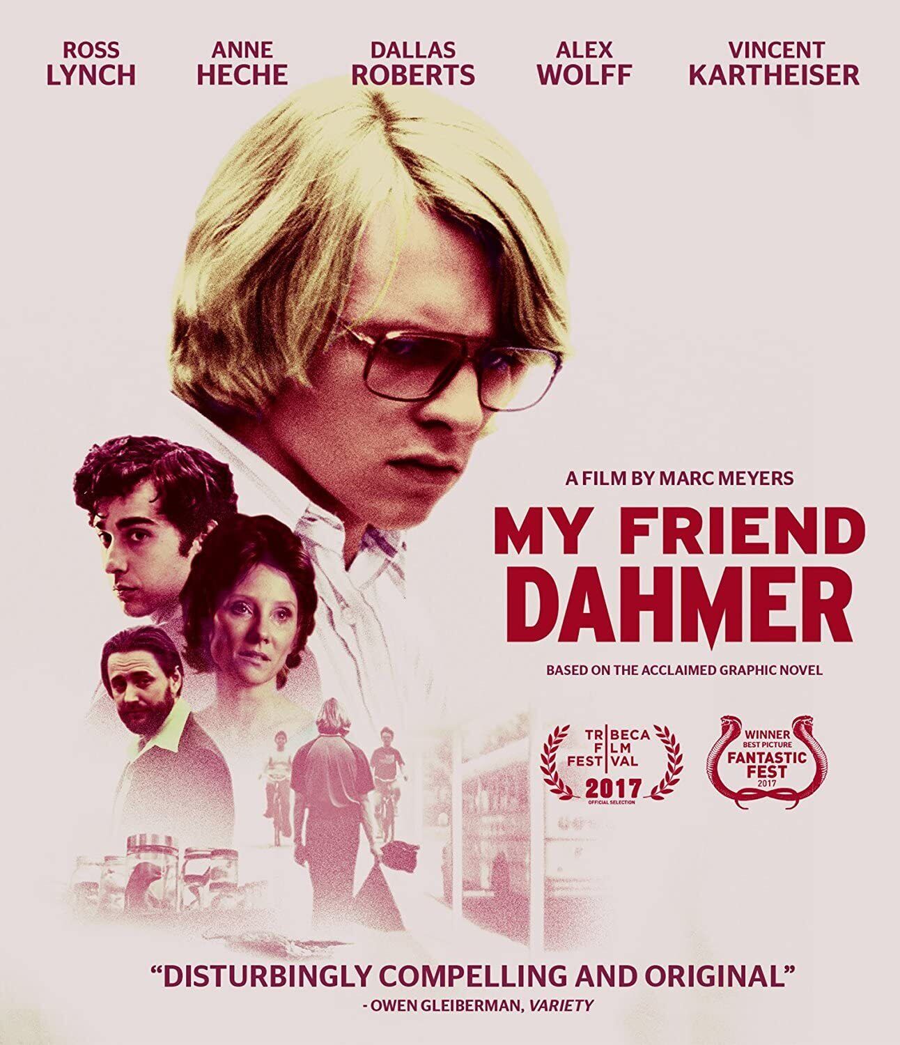 My Friend Dahmer (Blu-ray) Anne Heche Vincent Kartheiser Ross Lynch Alex Wolff