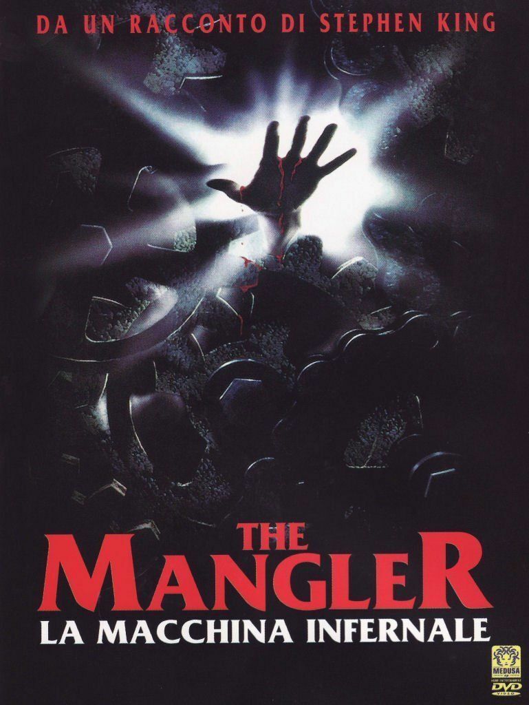 THE MANGLER LA MACCHINA INFERNALE Di Tobe Hooper DVD NUOVO