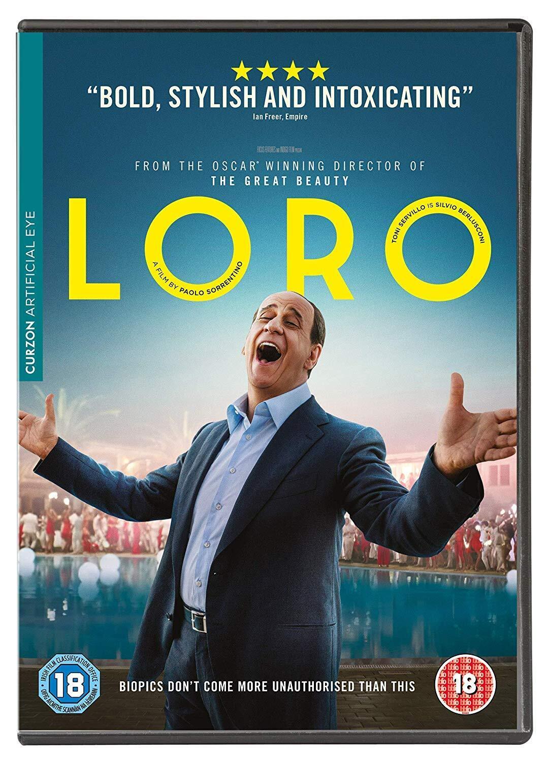 Loro (DVD) Toni Servillo Elena Sofia Ricci