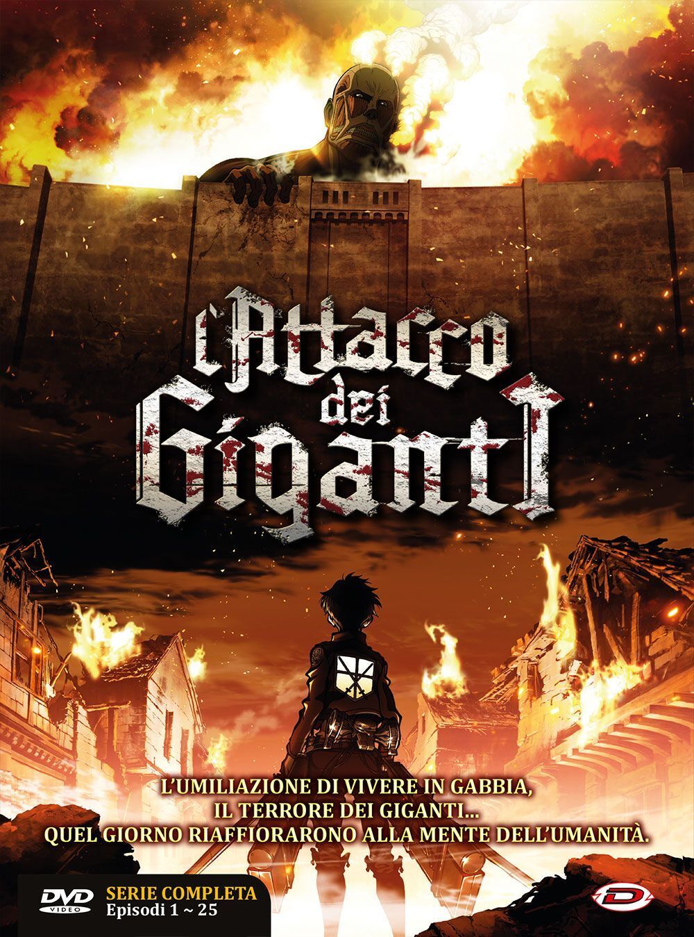 Dvd Attacco Dei Giganti (L') - Stagione 01 Serie Completa (Eps 01-25) (4 Dvd)