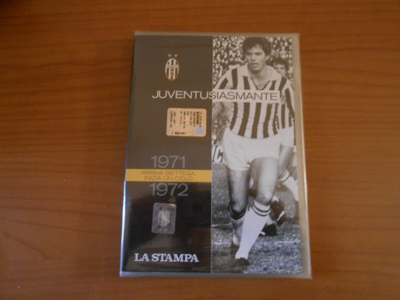 dvd-JUVENTUSIASMANTE 1971-72-arriva BETTEGA inizia un ciclo