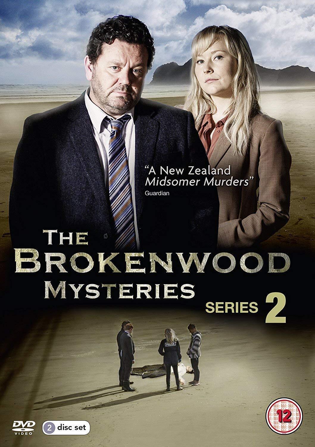 The Brokenwood Mysteries: Series 2 (DVD) Neill Rea Fern Sutherland Nic Sampson