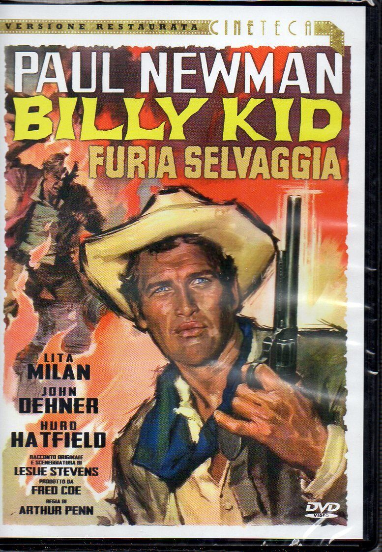 BILLY KID - FURIA SELVAGGIA - PAUL NEWMAN - DVD (NUOVO SIGILLATO)