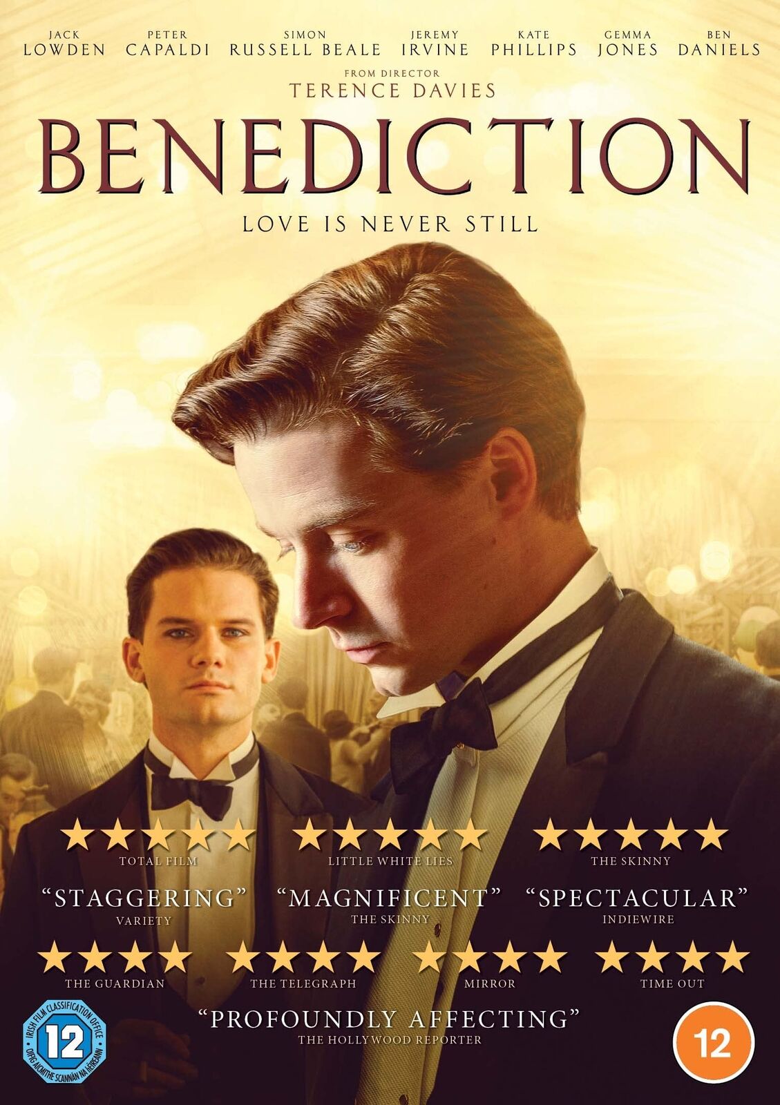 Benediction (DVD) Peter Capaldi Jack Lowden Calam Lynch Kate Phillips