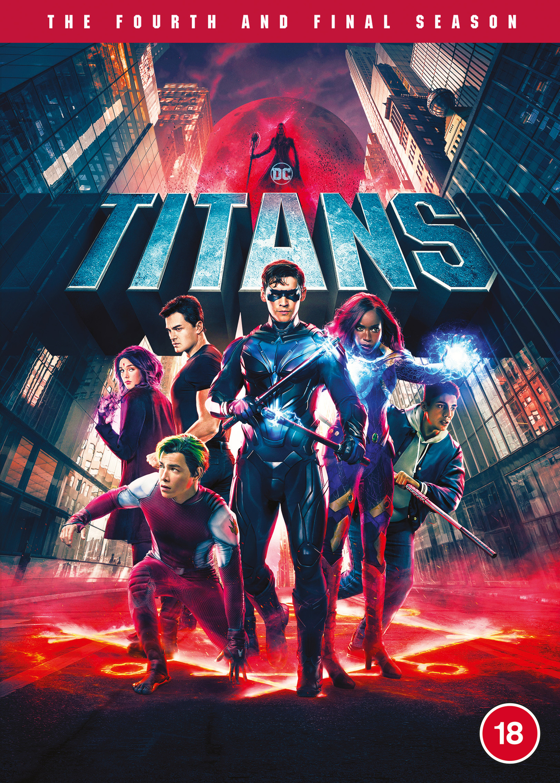 Titans: Season 4 (DVD) Brenton Thwaites Franka Potente Jay Lycurgo Joseph Morgan