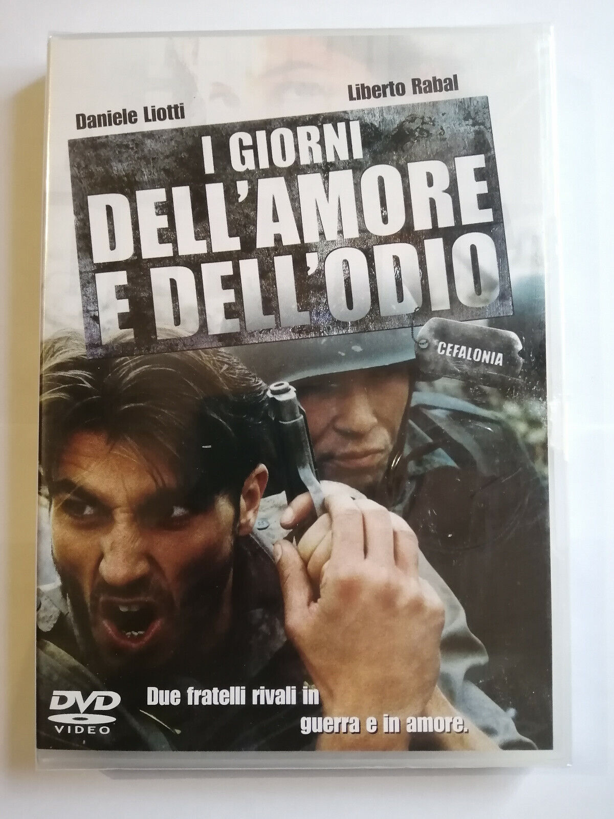 I GIORNI DELL'AMORE E DELl'ODIO CEFALONIA DVD NUOVO Daniele Liotti