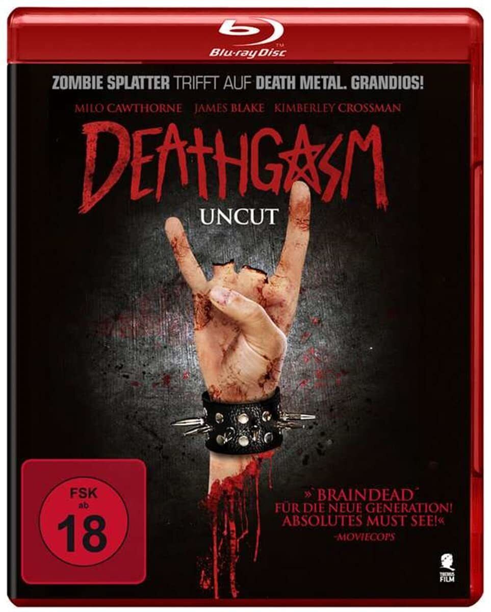 Deathgasm (Region B) (Blu-ray) Milo Cawthorne James Blake Kimberley Crossman