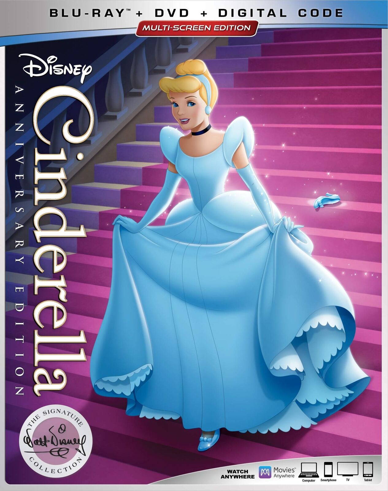 Cinderella (Feature) (Blu-ray) Ilene Woods Eleanor Audley Verna Felton