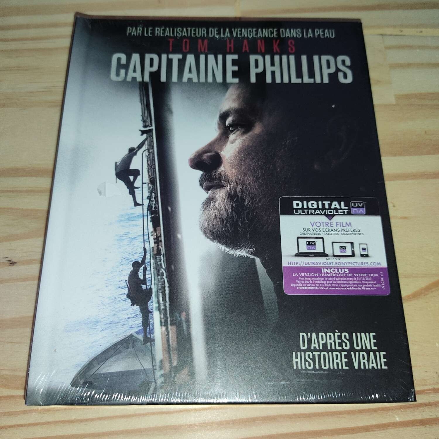 Captain Phillips DIGIBOOK [Blu-Ray + DVD] - libretto incluso - NUOVO