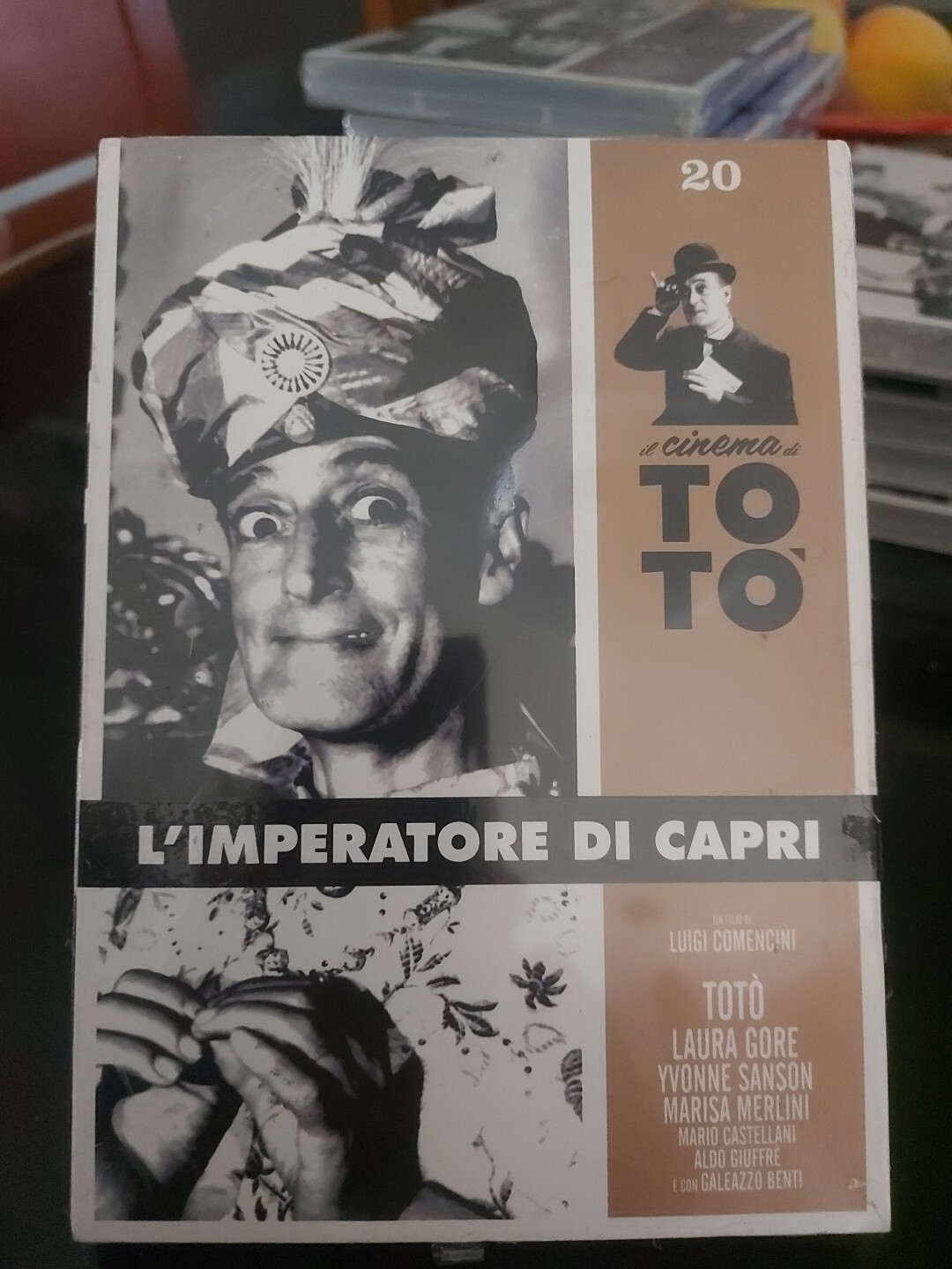 dvd toto' L'imperatore Di Capri  Del 1949 Lux Film Fabbri Editori 2010
