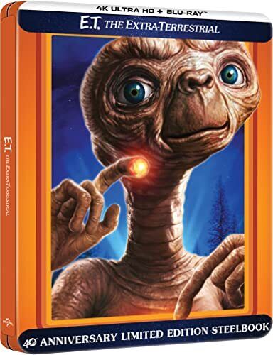 E.T. L'EXTRATERRESTRE - 40TH ANNIVERSARIO Steelbook (4K Ultra HD + (l3v)