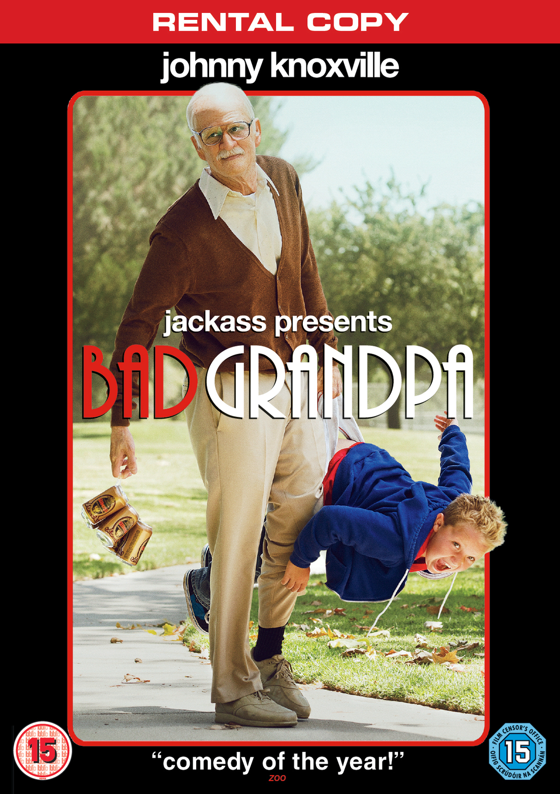 Jackass Presents - Bad Grandpa (DVD) Jackson Nicoll Johnny Knoxville
