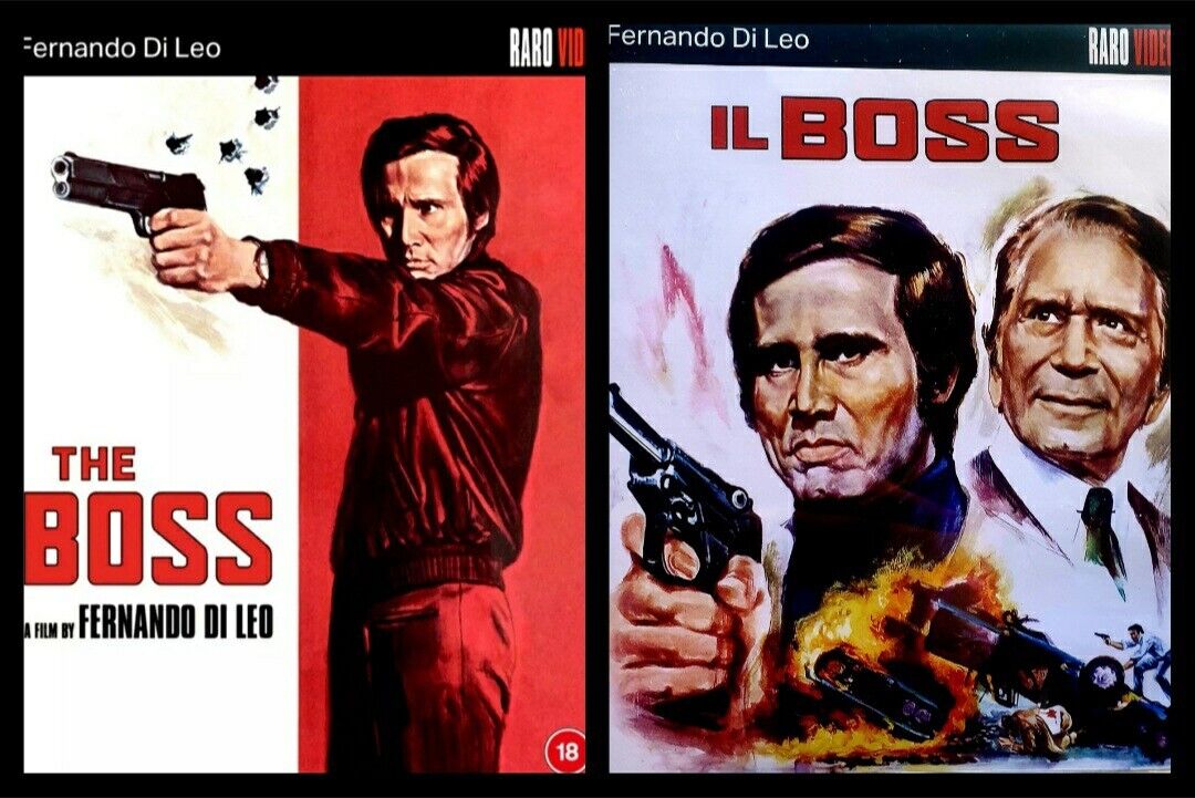 IL BOSS BLU RAY AUDIO ITA🇮🇹 F.di Leo special edition con book e doppia cover❗