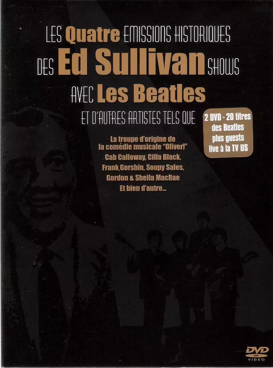 I Quattro Emissioni Storiche Di Ed Sullvan Shows Con i Beatles - Nuova