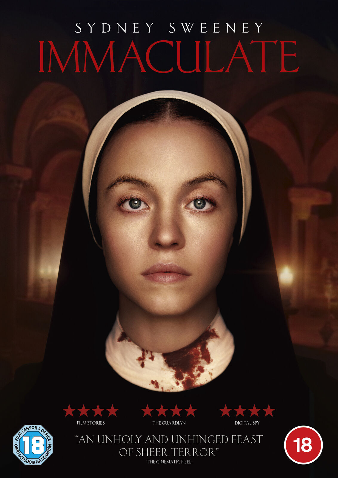 Immaculate (DVD) Sydney Sweeney Simona Tabasco Benedetta Porcaroli Alvaro Morte