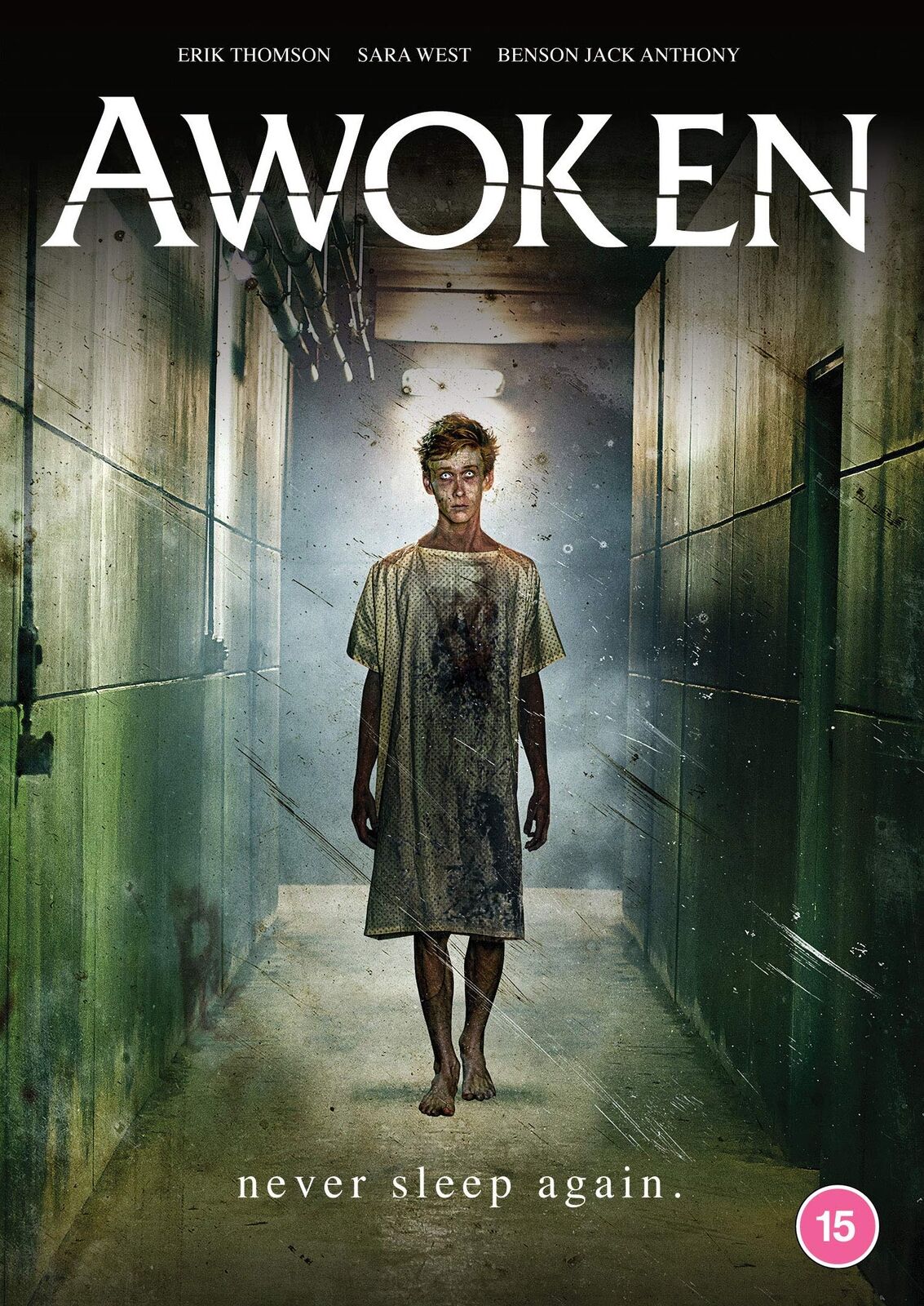 Awoken (DVD) Erik Thomson Sara West Benson Jack Anthony Felicia Tassone