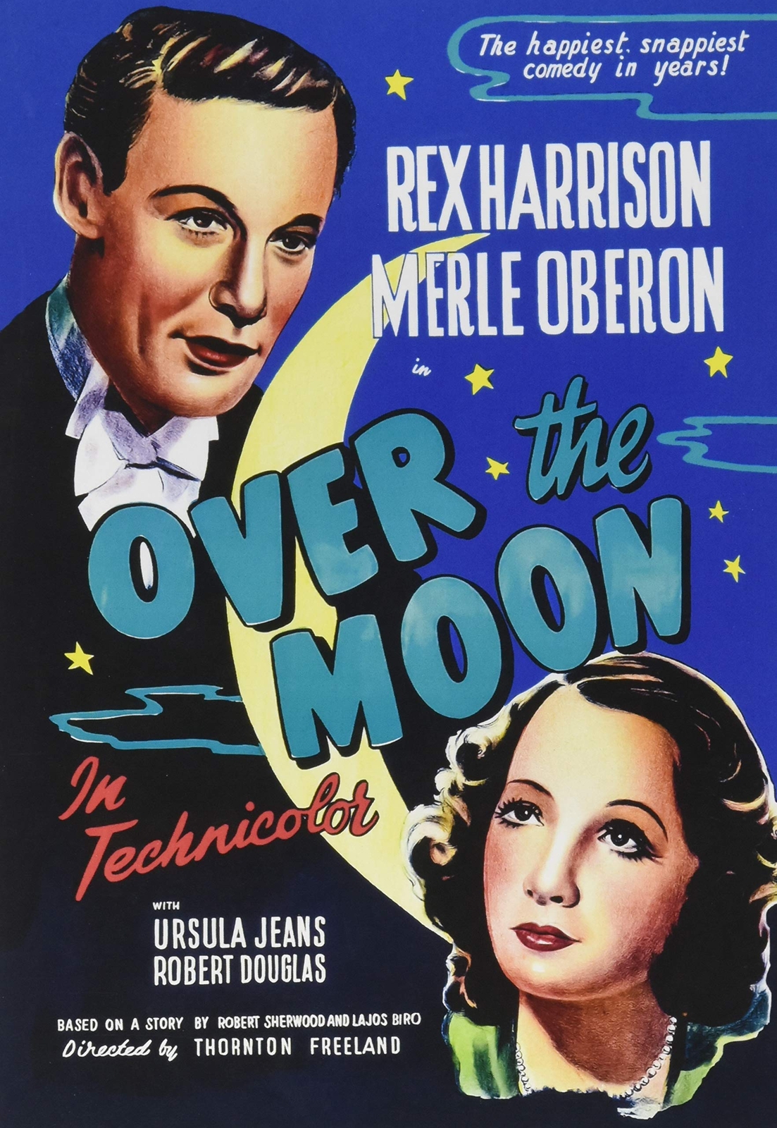 Over the Moon (DVD) Rex Harrison Merle Oberon Ursula Jeans Robert Douglas