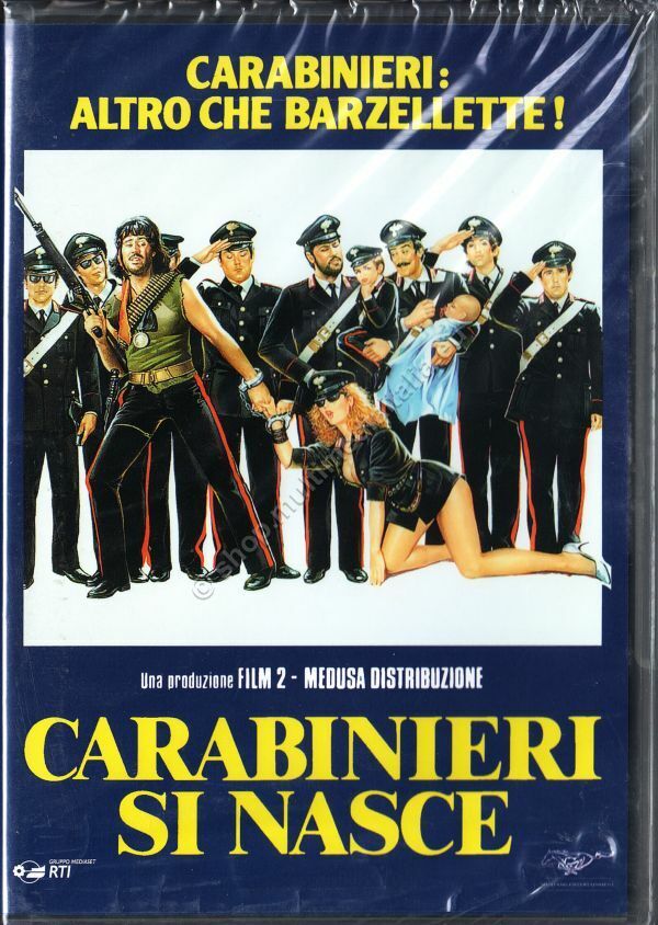 CARABINIERI SI NASCE (1985)  Alessandro Benvenuti Malisa Longo DVD NUOVO