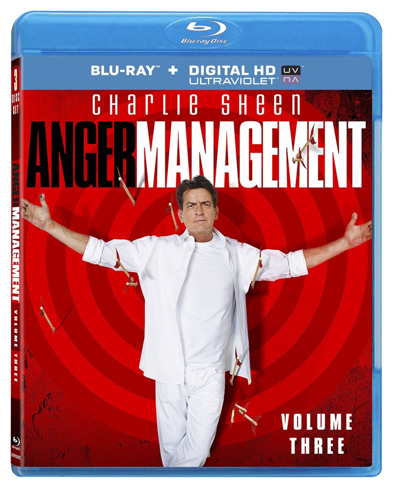 Anger Management: Volume 3 (Blu-ray) Charlie Sheen Fred Bryant Selma Blair