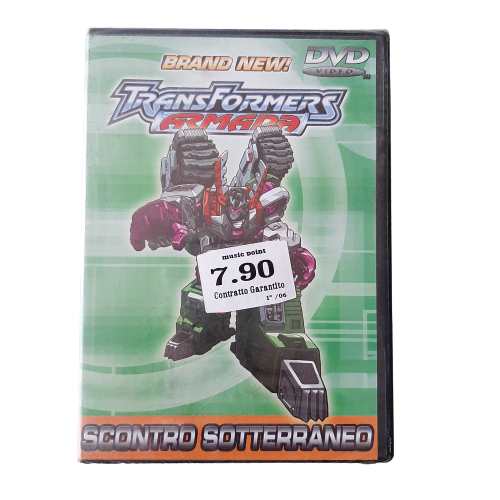 DVD TRANSFORMERS ARMADA SCONTRO SOTTERRANE 04 CDV 6121 Italiano  Nuovo Sigillato
