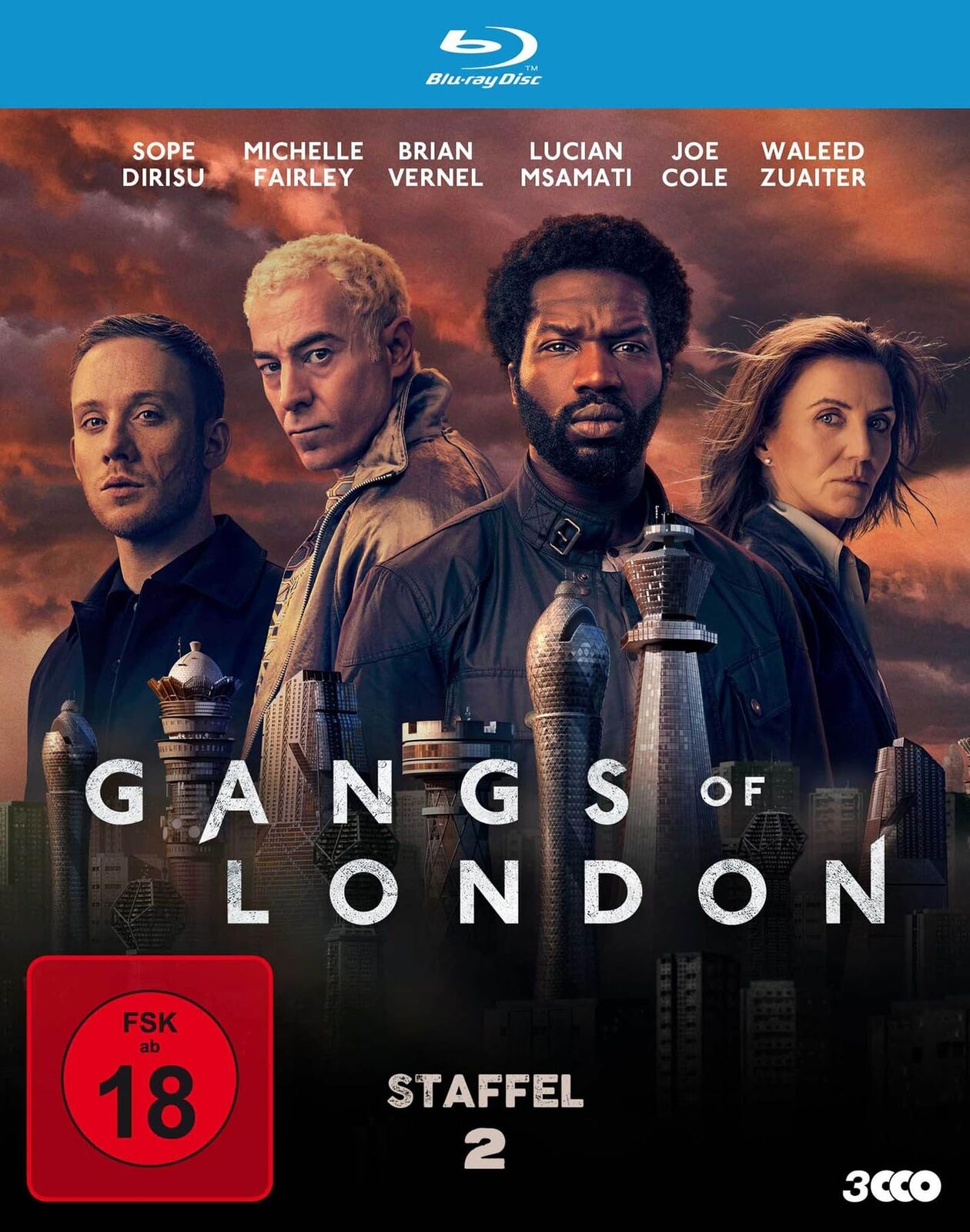 Gangs of London - Staffel 2 (Blu-ray) Dirisu Sope Fairley Michelle Vernel Brian