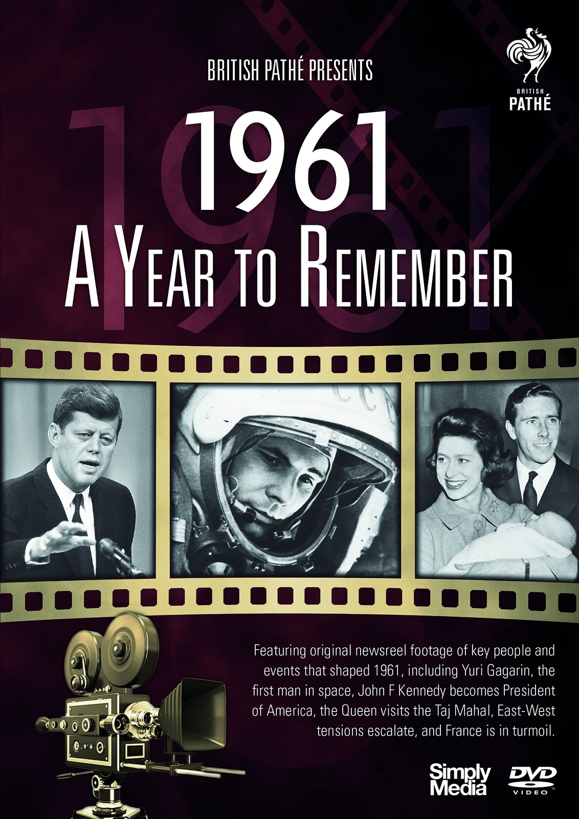 British Pathé News - A Year to Remember 1961 - 60th Anniversary Birthday G (DVD)