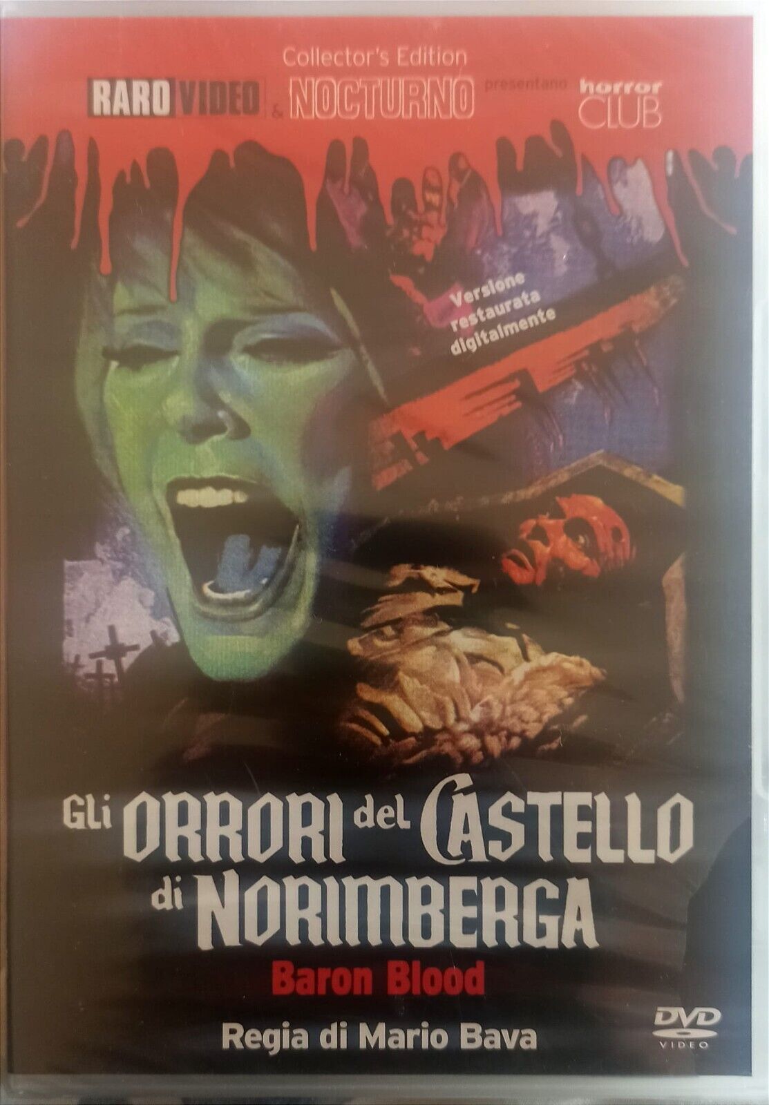 DVD GLI ORRORI DEL CASTELLO DI NORIMBERGA Baron Blood Mario Bava Nuovo Sigillato