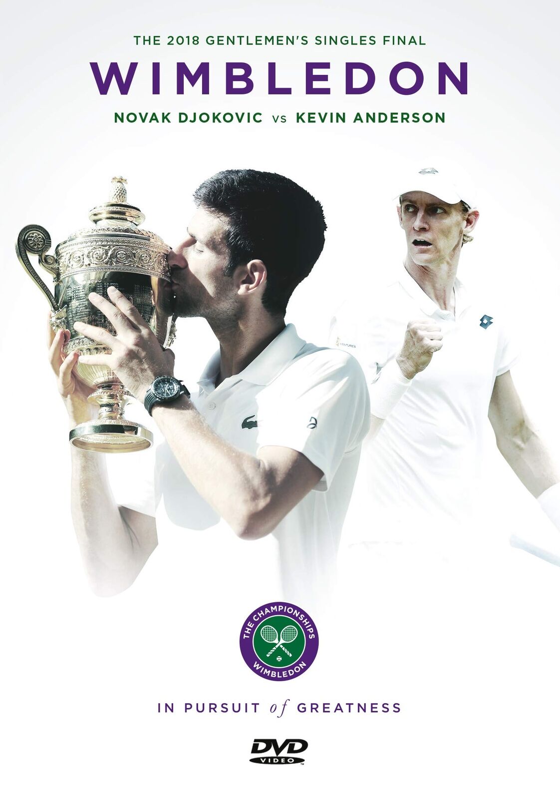 Wimbledon: 2018 Men's Singles Final - Novak Djokovic vs. Kevin Anderson (DVD)