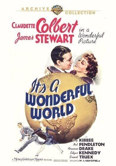 It's A Wonderful World (DVD) Claudette Colbert Guy Kibbee Jimmy Stewart
