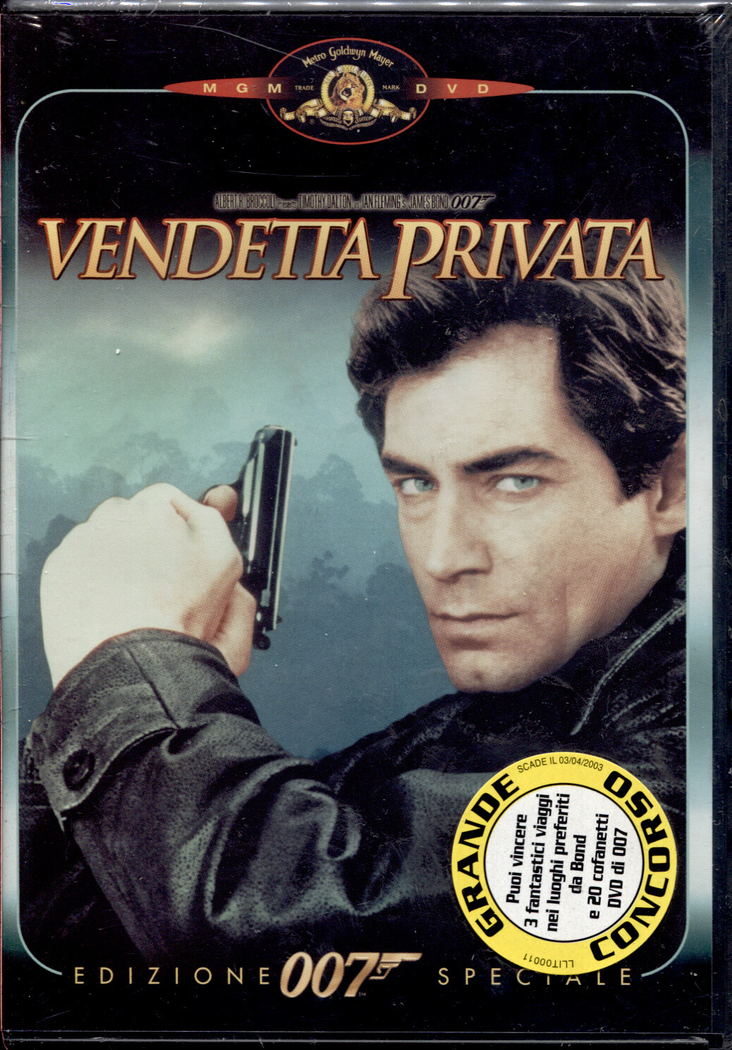 007 VENDETTA PRIVATA - DVD NUOVO E SIGILLATO, PRIMA EDIZIONE