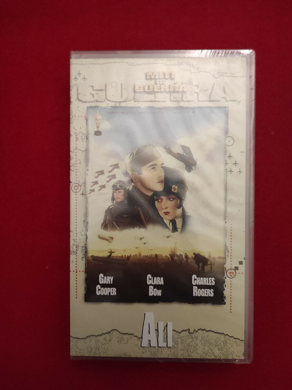 VHS ALI GARY COOPER 1927 MITI DI GUERRA NUOVA SIGILLATA WILLIAM A. WELLMAN