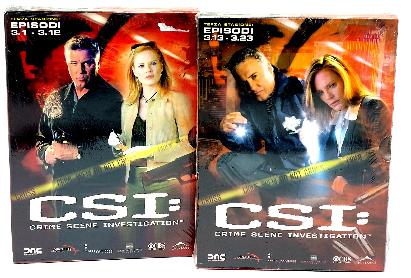 CSI Crime Scene Investigation terza stagione 6 dischi - Box  DVD