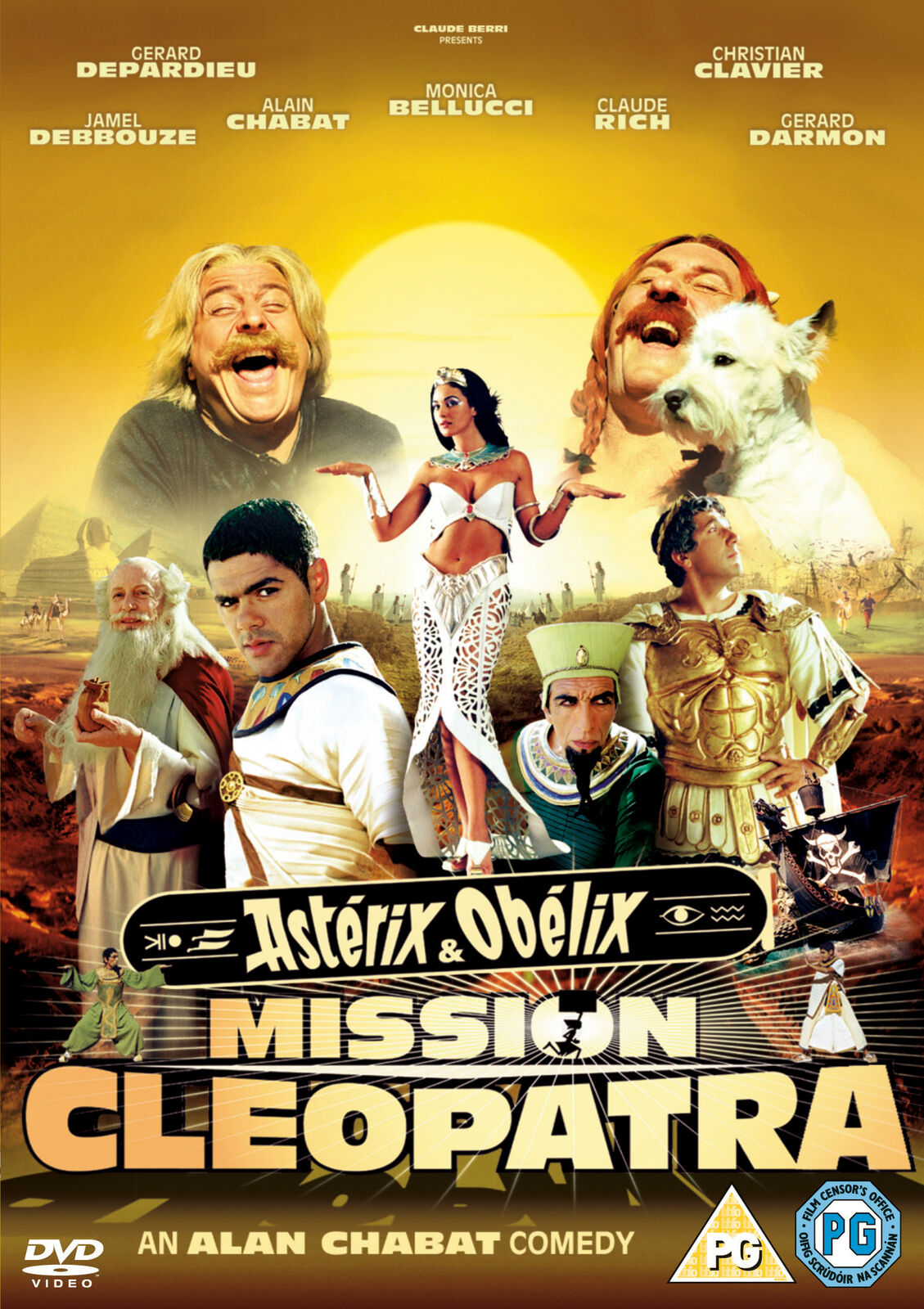 Asterix & Obelix: Mission Cleopatra (DVD) Gerard Darmon Dieudonné Mouss Diouf