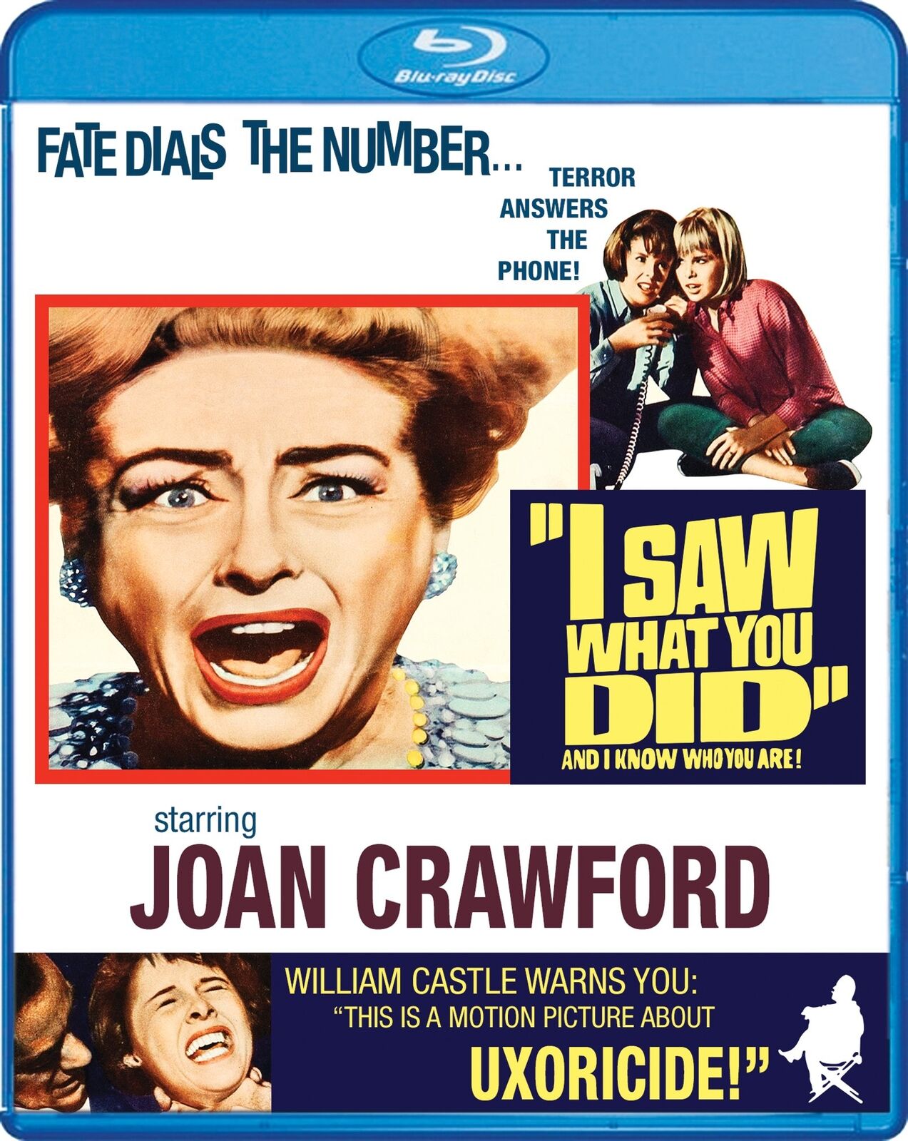 I Saw What You Did (Blu-ray) Joan Crawford Leif Erickson