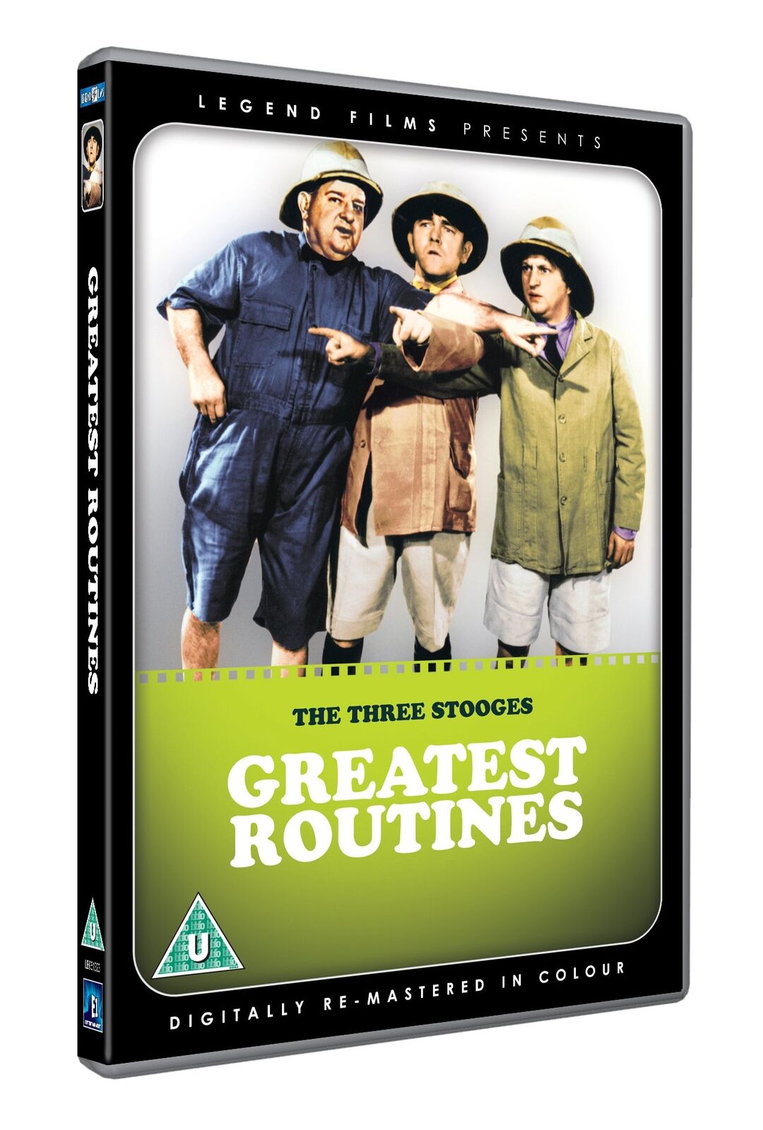 The Three Stooges - Greatest Routines (Digitally remastered in colour) (DVD)