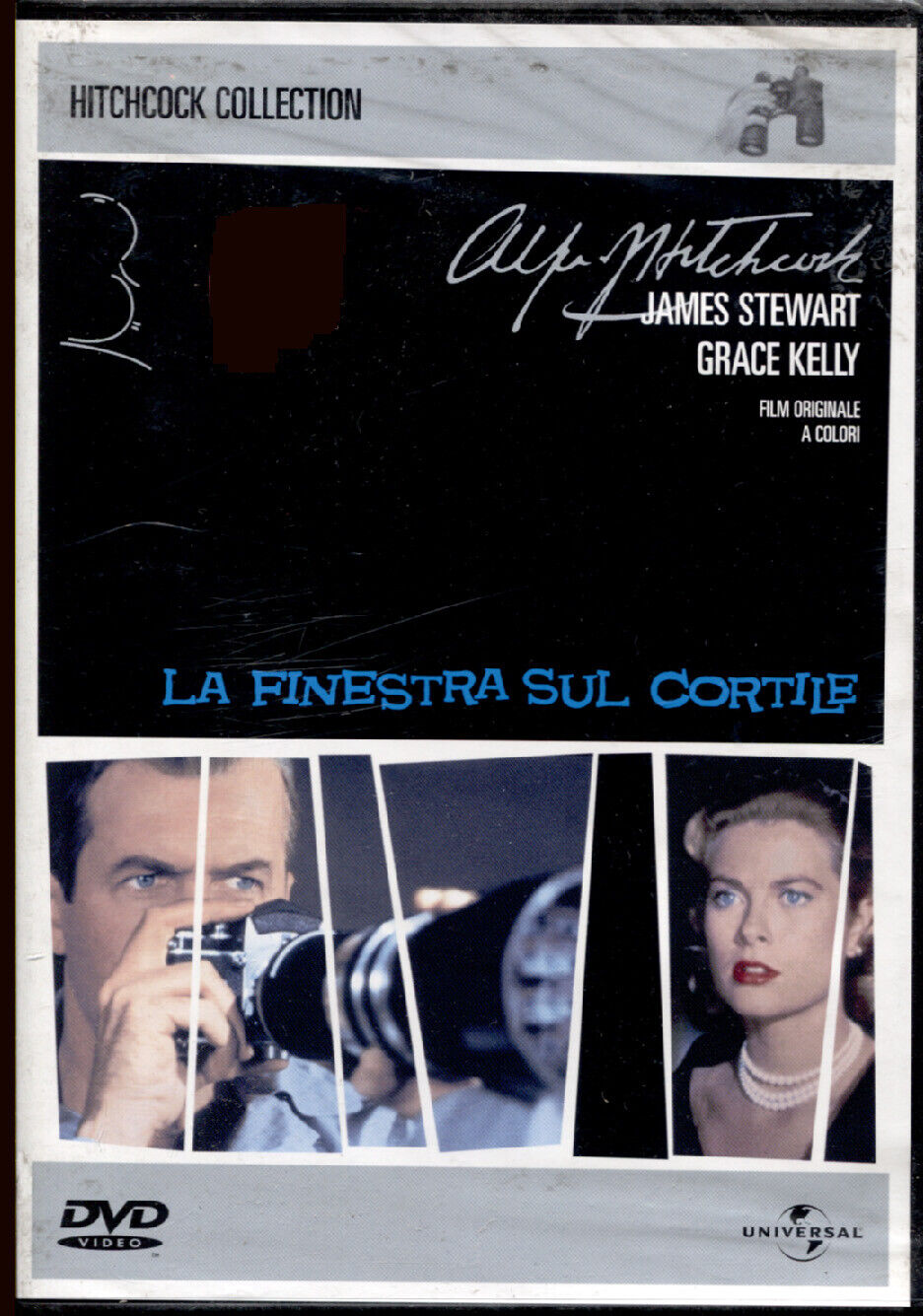 HITCHCOCK: LA FINESTRA SUL CORTILE - DVD NUOVO SIGILLATO, PRIMA STAMPA