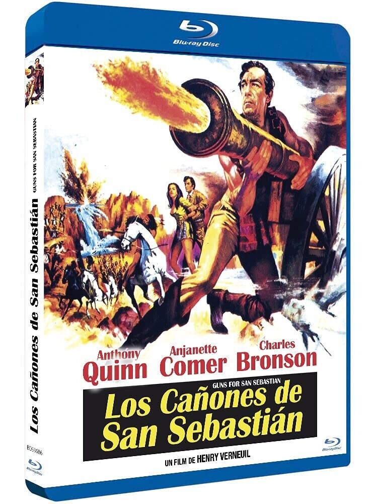 Los Cañones de San Sebastián BD 1968 La Bataille de San Sebastian [Blu-ray]