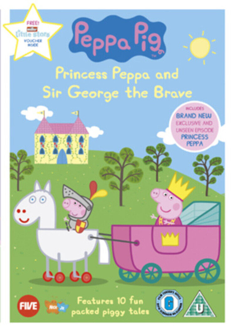 Peppa Pig: Princess Peppa and Sir George the Brave (DVD) Unknown Artist